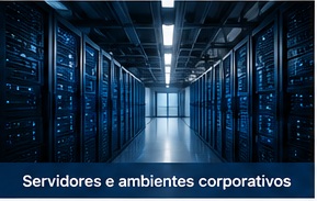 Servidores e ambientes corporativos