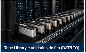 Tape Library e unidades de fita