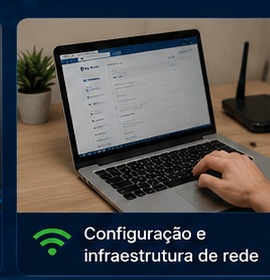 Configuração de infraestrutura de rede